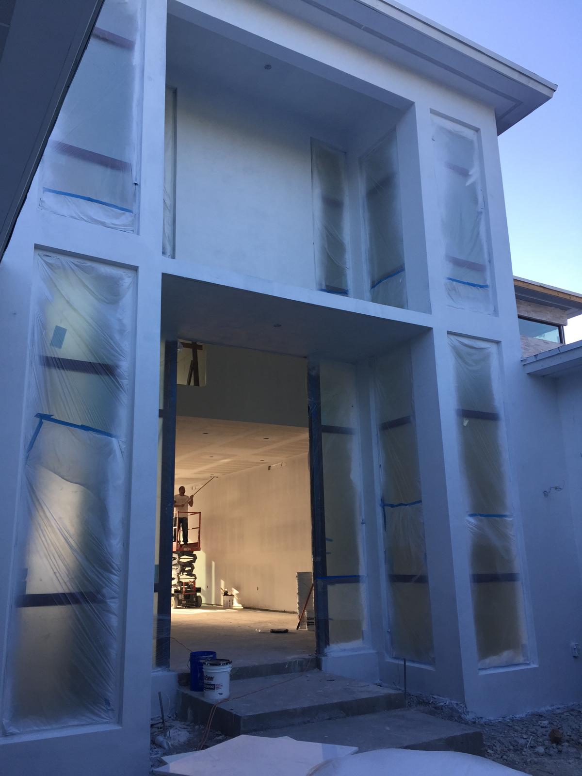 Interior renovation work