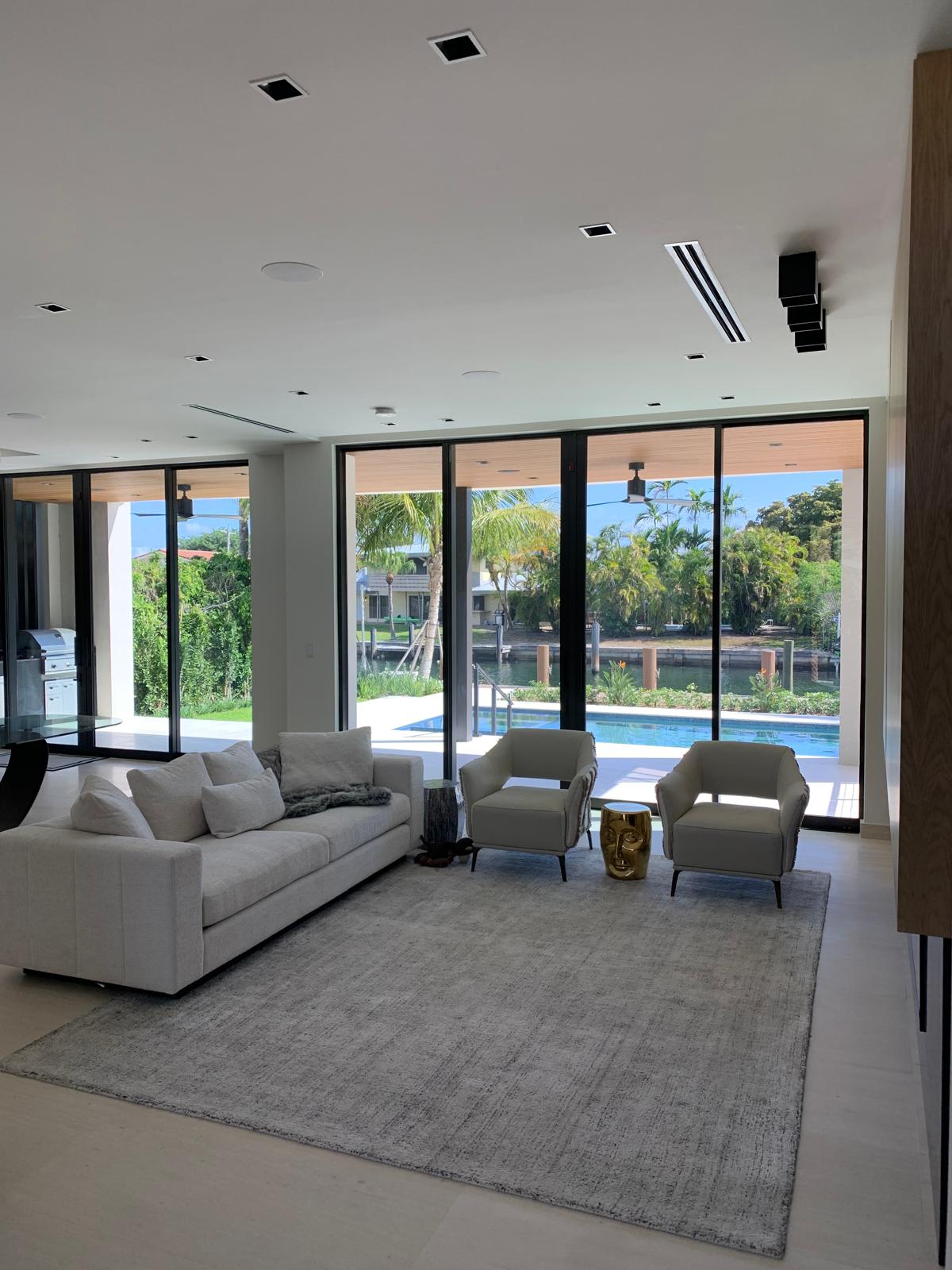 Interior finish work