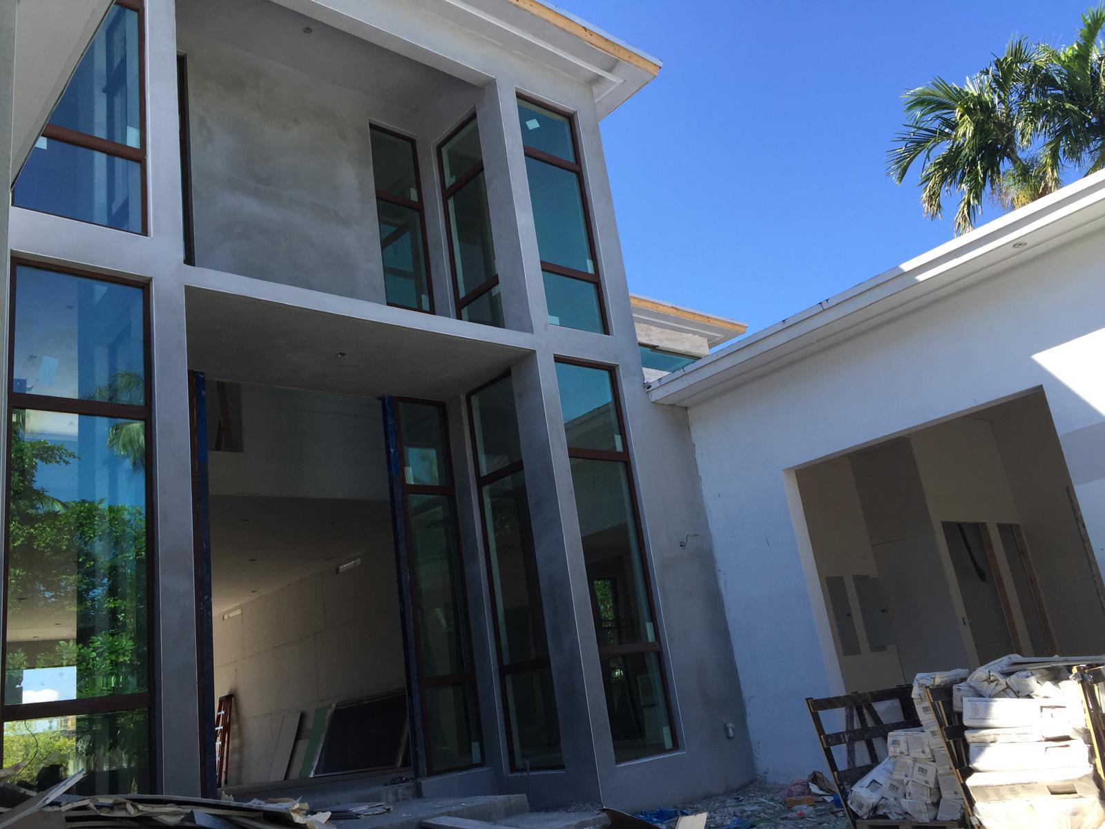 Two-story custom home